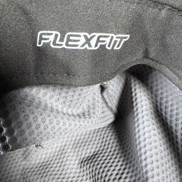 Puma Cobra Golf Hat Cap Fitted Mens L/XL Black Ivy Flat Cap Driver Flexfit Mesh - Picture 5 of 11